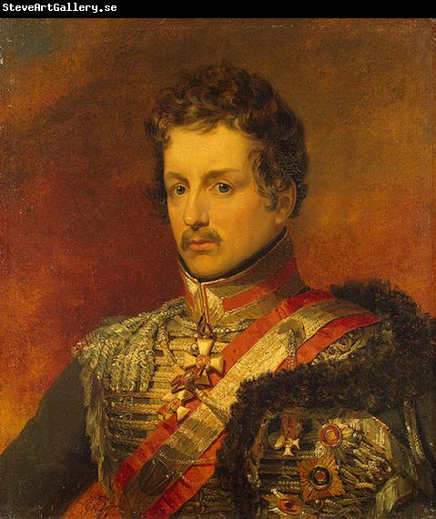 George Dawe Portrait of Peter Graf von der Pahlen russian Cavalry General.